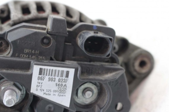 VW AUDI SEAT SKODA ALTERNATOR 140A 06F903023F 06F 903 023 F 06F903023F 06F903023A 06F903023C 06F903023J 06F903023F 06F903023FX