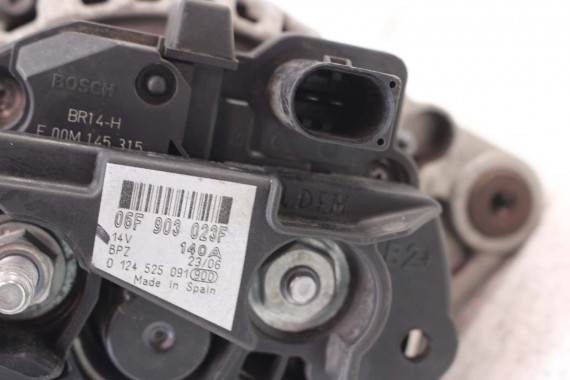 VW AUDI SEAT SKODA ALTERNATOR 140A 06F903023F 06F 903 023 F 06F903023F 06F903023A 06F903023C 06F903023J 06F903023F 06F903023FX