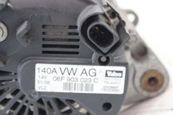 VW AUDI SEAT SKODA ALTERNATOR 140A 06F903023C 06F 903 023 C 06F903023F 06F903023C 06F903023C 06F903023J 06F903023A 06F903023FX
