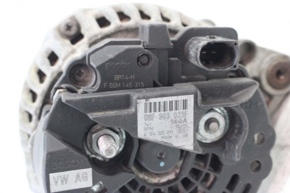 VW AUDI SEAT SKODA ALTERNATOR 140A 06F903023F 06F 903 023 F 06F903023F 06F903023A 06F903023C 06F903023J 06F903023F 06F903023FX