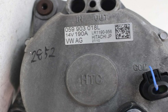 AUDI A8 Q7 ALTERNATOR 059903018L 059903019H 4L 4H 190A TDi 059903018L 059903019H 059903018L 059903019H 059903018L 059903019H