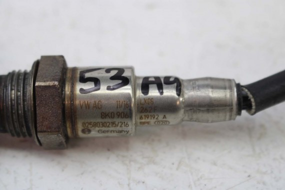VW AUDI SONDA LAMBDA 8K0906262F 8K0 906 262 F 2.0 TFSi sillnik benzynowy 8W0906262G 8K0906262F 8W0906262G 8K0906262F 8K0906262F