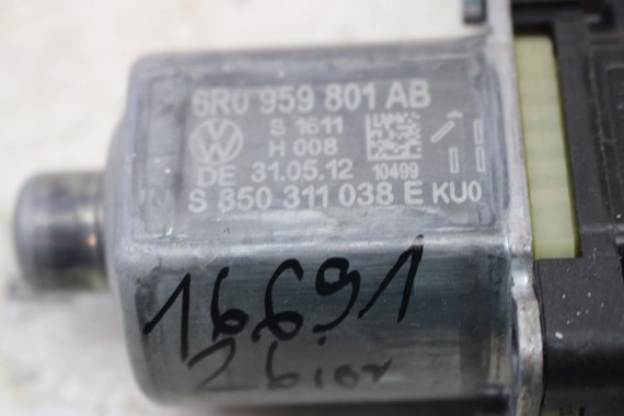 VW POLO SILNICZEK SZYBY DRZWI PRZÓD 6R0959801AB 6R0 959 801 AB 6R0959801AB 6R0959801AB 6R0959801AB moduł przedni 6R0959801CE