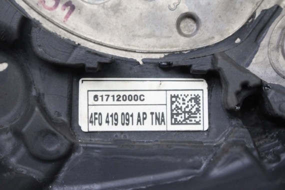 AUDI A6 A8 Q7 KIEROWNICA SKÓRA TNA 4F0419091AP 4F0419091DF 4F0 419 091 AP 4F0419091AP 4F 4E 4L TNA - czarny (soul)