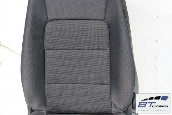 VW GOLF 7 SPORTSVAN FOTELE KOMPLET FOTELI siedzeń siedzenia fotel tapicerka 510 welur kolor antracyt