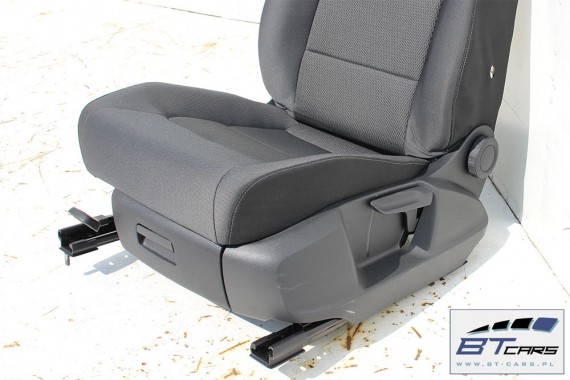 VW GOLF 7 SPORTSVAN FOTELE KOMPLET FOTELI siedzeń siedzenia fotel tapicerka 510 welur kolor antracyt