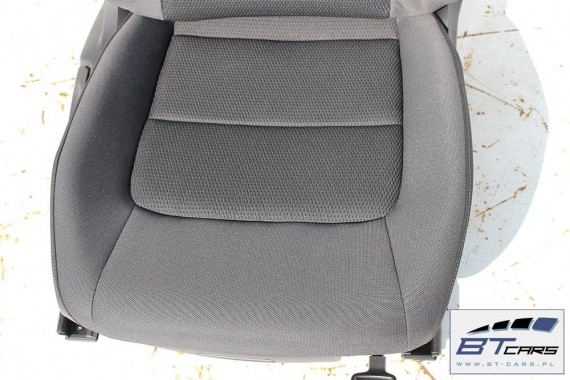 VW GOLF 7 SPORTSVAN FOTELE KOMPLET FOTELI siedzeń siedzenia fotel tapicerka 510 welur kolor antracyt
