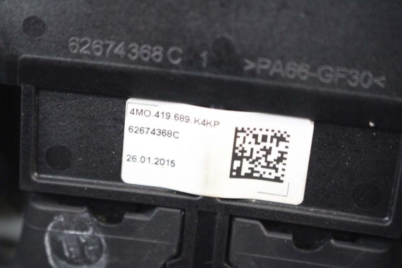 AUDI A4 Q5 Q7 KIEROWNICA + BIEGI 4M0419091B 4M0419091M 4M0 419 091 B MJM czarny 4M0419091B 4M0419091M 4M0419091B 4M0419091M