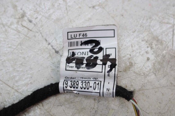 BMW 2 F46 WIĄZKA ELEKTRYCZNA DRZWI 9389310 9389330 instalacja przód przednia 61129389330 61129389310  8797488 9389310 9389330