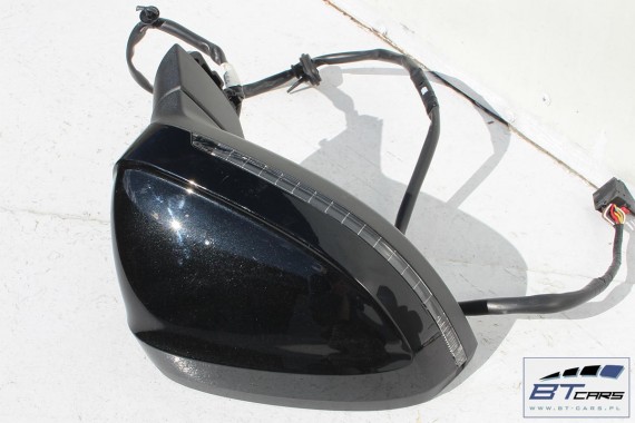 AUDI A4 LUSTERKO DRZWI PRAWE CZARNE ELEKTRYCZNIE SKŁADANE FOTO 12pin  0E 	LY9T 	metallic 8W 2015- FOTOCHROM PASAŻERA 8W1857410