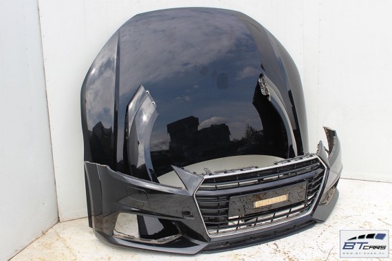 AUDI TT PRZÓD maska błotniki zderzak pas przedni wzmocnienie błotnik 8S Kolor:  czarny 2015- S-LINE SLINE