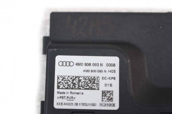VW AUDI MODUŁ STEROWNIK POMPY 4M0906093N 4M0906093K 4M0906093H PALIWA 4M0 906 093 N 4M0906093H 4M0906093K 4M0906093N 4M0906093