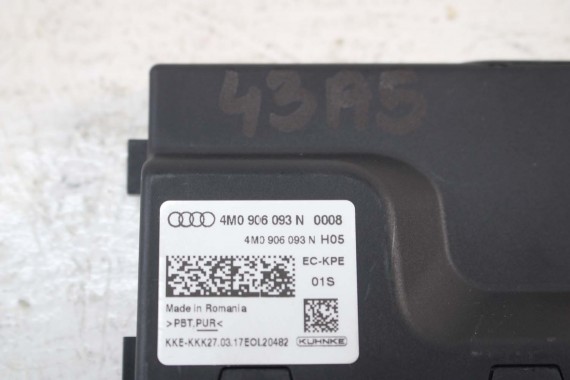 VW AUDI MODUŁ STEROWNIK POMPY 4M0906093N 4M0906093K 4M0906093H PALIWA 4M0 906 093 N 4M0906093H 4M0906093K 4M0906093N 4M0906093