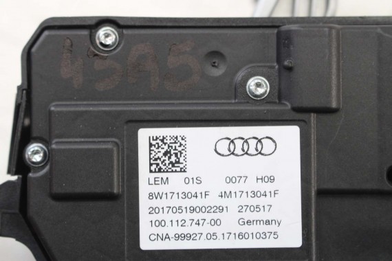 AUDI S5 WYBIERAK SKRZYNI BIEGÓW AUTOMAT 4M1713041F lewarek dźwignia 4M1713041 A5 F5 4M11713041H 4M1713041J 4M1713041G 4M1713041E