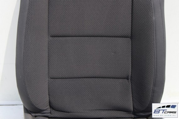 VW GOLF 5 V FOTELE KOMPLET FOTELI SIEDZEŃ TAPICERKA SIEDZENIA 1K welur kolor antracy 1K0
