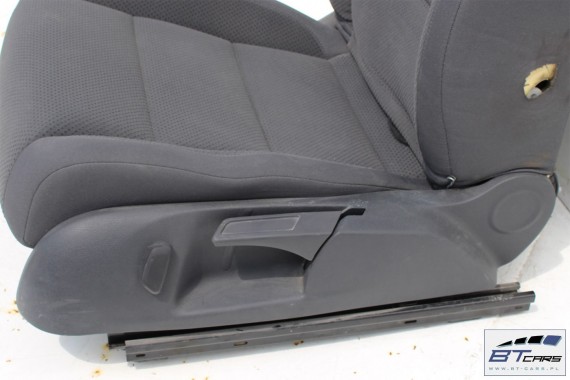 VW GOLF 5 V FOTELE KOMPLET FOTELI SIEDZEŃ TAPICERKA SIEDZENIA 1K welur kolor antracy 1K0