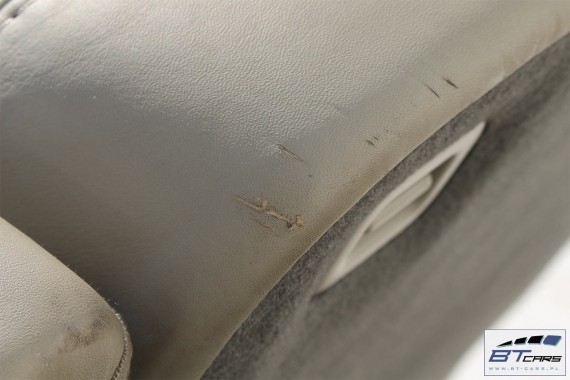 AUDI Q7 4L FOTELE KOMPLET FOTELI siedzeń siedzenia fotel tapicerka  wersja 7-osobowa skóra kolor szary beżowy 4L