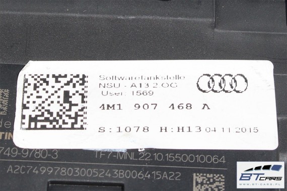 AUDI A4 Q7 MODUŁ STEROWNIK GATEWAY 4M1907468A 4M1 907 468 A 4M1907468A MOCY 8W 4M interfejs diagnostyczny 4M1907468A 4M1907468A