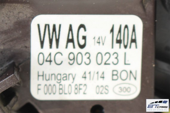 VW AUDI SKODA SEAT ALTERNATOR 04C903023L 04C903023L 04C903023T 04C903023TX 04E903024S 04E903015P 04E903015P 04E903023J 04C903023