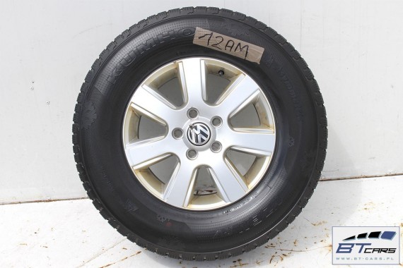 VW AMAROK FELGI 16 OPONY ZIMOWE KOŁA felga 2H0601025 2H0 601 025 6,5J*16H2 ET62 opona ZIMA Kumho  I'zen RV 245/70/16 2H