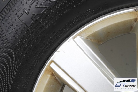 VW AMAROK FELGI 16 OPONY ZIMOWE KOŁA felga 2H0601025 2H0 601 025 6,5J*16H2 ET62 opona ZIMA Kumho  I'zen RV 245/70/16 2H
