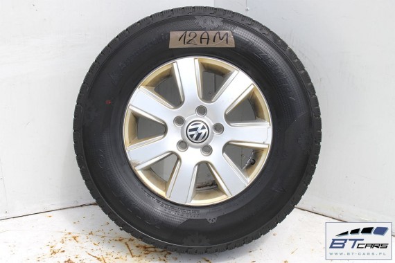 VW AMAROK FELGI 16 OPONY ZIMOWE KOŁA felga 2H0601025 2H0 601 025 6,5J*16H2 ET62 opona ZIMA Kumho  I'zen RV 245/70/16 2H