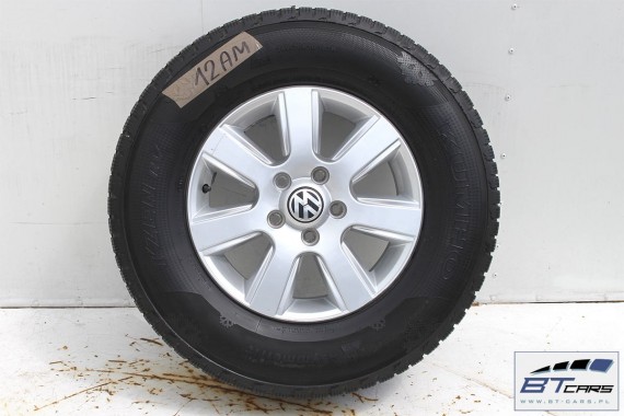 VW AMAROK FELGI 16 OPONY ZIMOWE KOŁA felga 2H0601025 2H0 601 025 6,5J*16H2 ET62 opona ZIMA Kumho  I'zen RV 245/70/16 2H