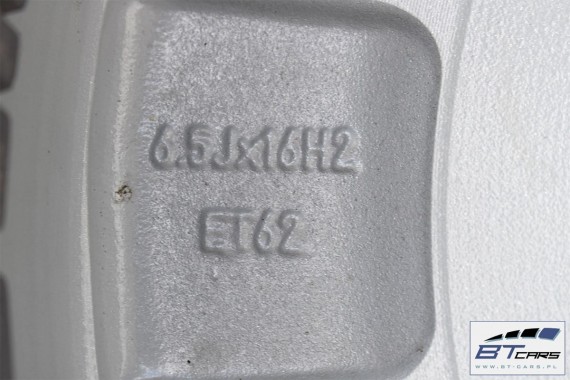 VW AMAROK FELGI 16 OPONY ZIMOWE KOŁA felga 2H0601025 2H0 601 025 6,5J*16H2 ET62 opona ZIMA Kumho  I'zen RV 245/70/16 2H