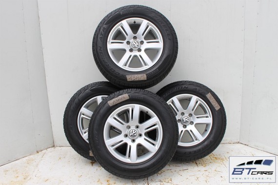 VW AMAROK FELGI 17 cali OPONY LATO KOŁA felga 2H0601025D 2H0 601 025 D 8J*17H2 ET49 opona Pirelli Scorpion ATR 245/65/17 111T 2H