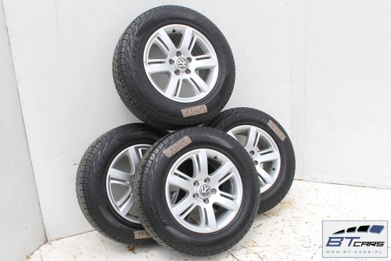 VW AMAROK FELGI 17 cali OPONY LATO KOŁA felga 2H0601025D 2H0 601 025 D 8J*17H2 ET49 opona Pirelli Scorpion ATR 245/65/17 111T 2H