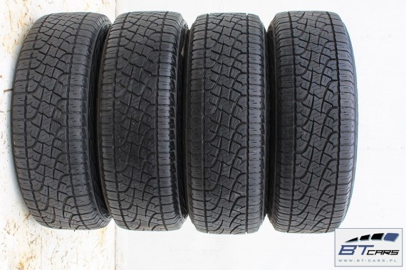 VW AMAROK FELGI 17 cali OPONY LATO KOŁA felga 2H0601025D 2H0 601 025 D 8J*17H2 ET49 opona Pirelli Scorpion ATR 245/65/17 111T 2H