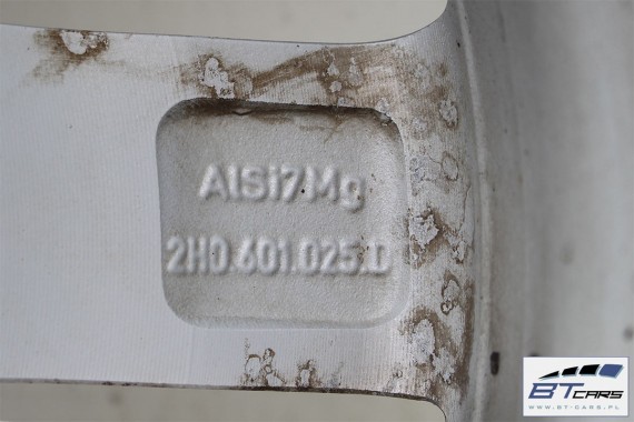 VW AMAROK FELGI 17 cali OPONY LATO KOŁA felga 2H0601025D 2H0 601 025 D 8J*17H2 ET49 opona Pirelli Scorpion ATR 245/65/17 111T 2H