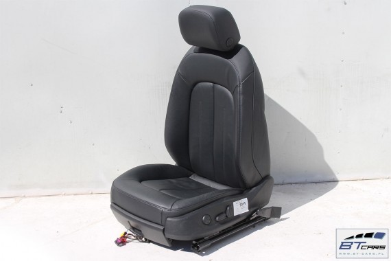 AUDI A7 FOTELE KOMPLET FOTELI siedzeń siedzenia fotel tapicerka 4G 4G8 skóra kolor czarny FOTEL siedzeń siedzenie fotel