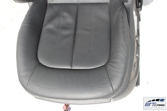 AUDI A7 FOTELE KOMPLET FOTELI siedzeń siedzenia fotel tapicerka 4G 4G8 skóra kolor czarny FOTEL siedzeń siedzenie fotel