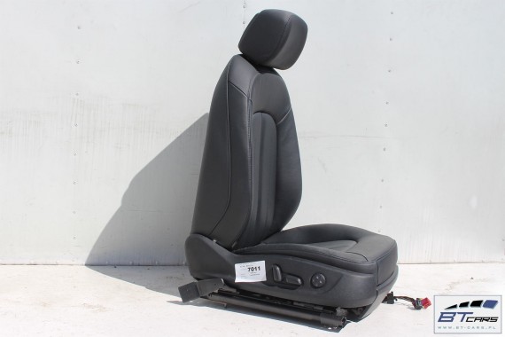 AUDI A7 FOTELE KOMPLET FOTELI siedzeń siedzenia fotel tapicerka 4G 4G8 skóra kolor czarny FOTEL siedzeń siedzenie fotel