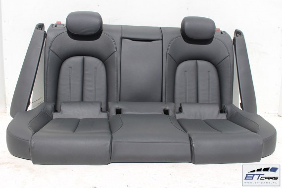 AUDI A7 FOTELE KOMPLET FOTELI siedzeń siedzenia fotel tapicerka 4G 4G8 skóra kolor czarny FOTEL siedzeń siedzenie fotel