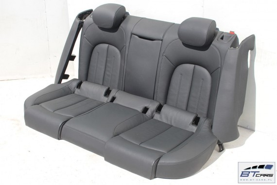 AUDI A7 FOTELE KOMPLET FOTELI siedzeń siedzenia fotel tapicerka 4G 4G8 skóra kolor czarny FOTEL siedzeń siedzenie fotel