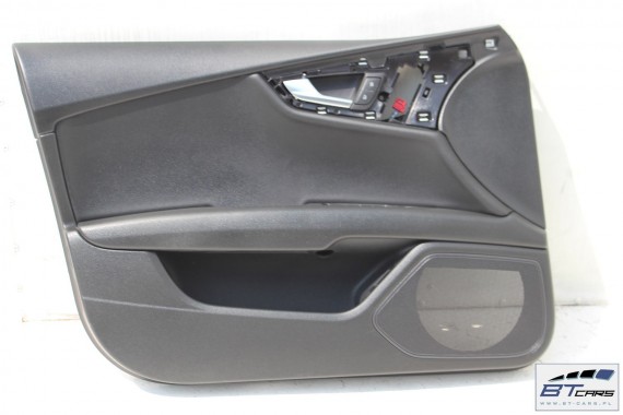 AUDI A7 FOTELE KOMPLET FOTELI siedzeń siedzenia fotel tapicerka 4G 4G8 skóra kolor czarny FOTEL siedzeń siedzenie fotel