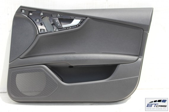 AUDI A7 FOTELE KOMPLET FOTELI siedzeń siedzenia fotel tapicerka 4G 4G8 skóra kolor czarny FOTEL siedzeń siedzenie fotel