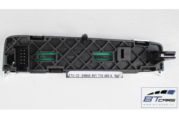 AUDI A3 PANEL ZMIANY BIEGÓW 8V1713463A 8V1 713 463 A 8V Kolor 3Q7 aluminium PRZEŁĄCZNIKI AUTOMAT 8V1713463A 8V1713463A 8V1713463