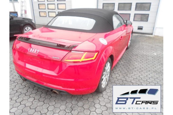 AUDI TT 8S CABRIO TYŁ ZDERZAK tylny + KLAPA BAGAŻNIKA 8S7 2015- Kolor: LY3U - czerwony (tangorot) 8S0945095A 8S0945096A