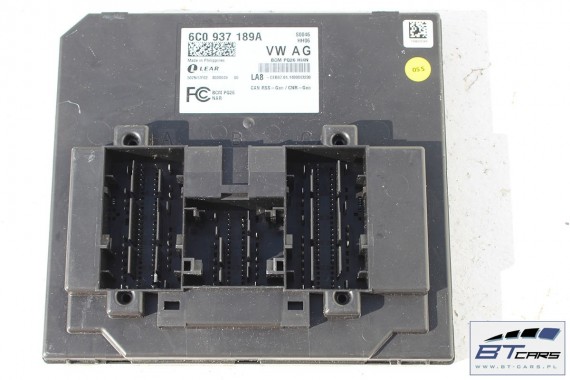 VW POLO MODUŁ STEROWNIK BORDNETZ BCM 6C0937189 6C0937189A 6C0937189B mocy 6C0 937 189 6C0937189 6C0937189A 6C0937189B 6C0937189
