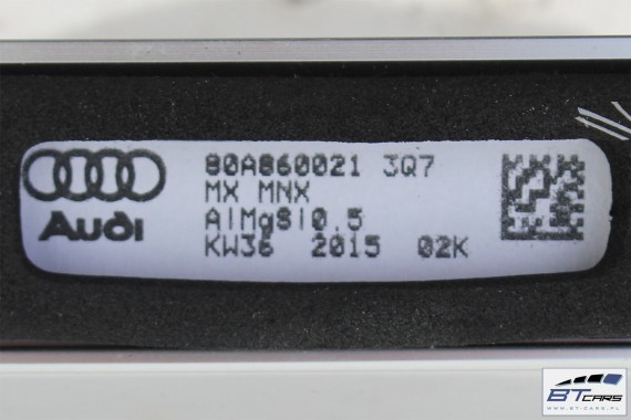 AUDI Q5 RELINGI DACHOWE 80A860021 80A860022 80A 860 021 reling 2 sztuki komplet 80A860021D 80A860022F 80A860021H 80A860022K