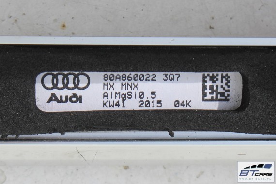 AUDI Q5 RELINGI DACHOWE 80A860021 80A860022 80A 860 021 reling 2 sztuki komplet 80A860021D 80A860022F 80A860021H 80A860022K