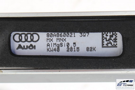 AUDI Q5 RELINGI DACHOWE 80A860021 80A860022 80A 860 021 reling 2 sztuki komplet 80A860021D 80A860022F 80A860021H 80A860022K