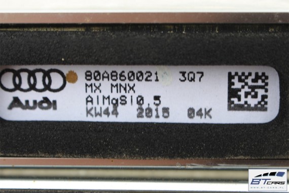 AUDI Q5 RELINGI DACHOWE 80A860021 80A860022 80A 860 021 reling 2 sztuki komplet 80A860021D 80A860022F 80A860021H 80A860022K