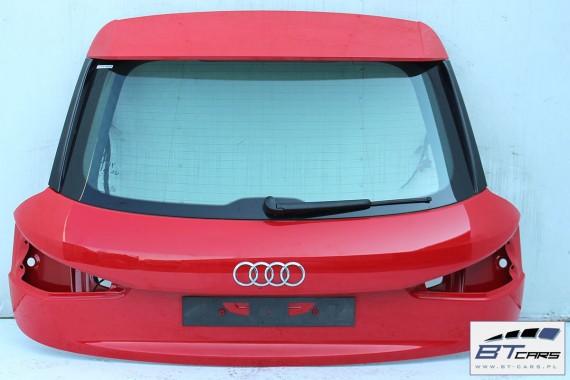 AUDI Q3 KLAPA TYLNA BAGAŻNIKA TYŁ S-LINE 8U 8U0 Kolor: N9N9 LZ3M - czerwony 8U0 827 025 - szyba 8U0827025 8U0845501 8U0827933