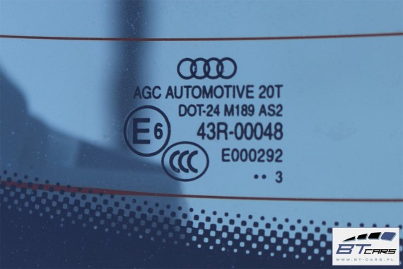 AUDI Q3 KLAPA TYLNA BAGAŻNIKA TYŁ S-LINE 8U 8U0 Kolor: N9N9 LZ3M - czerwony 8U0 827 025 - szyba 8U0827025 8U0845501 8U0827933