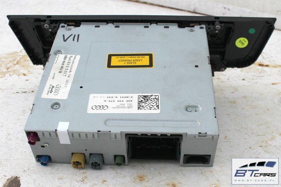 AUDI A7 ZESTAW MMI 3G+ MONITOR CZYTNIK PANEL 4G1919612C 4G0035670A 4G0919601G 4G10350670 wyświetlacz gałka touchpad sd navi sim