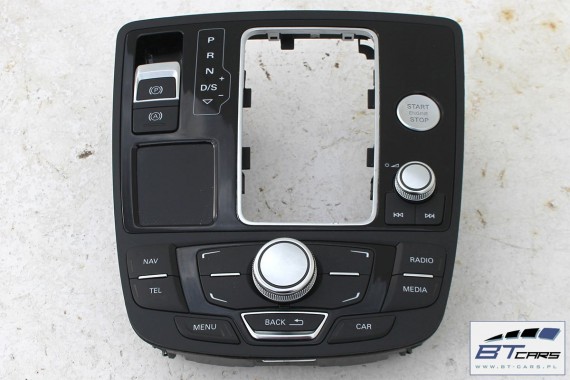AUDI A7 ZESTAW MMI 3G+ MONITOR CZYTNIK PANEL 4G1919612C 4G0035670A 4G0919601G 4G10350670 wyświetlacz gałka touchpad sd navi sim